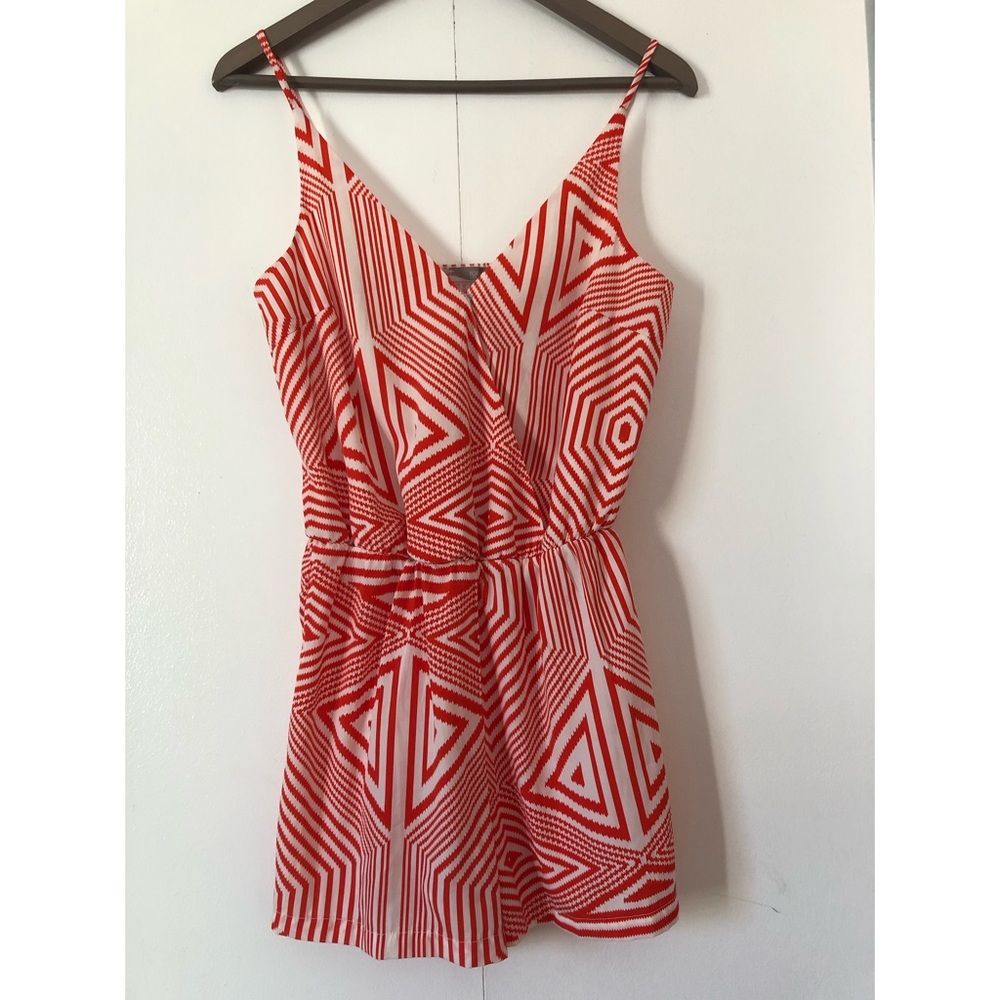 Forever 21 Geometric Romper